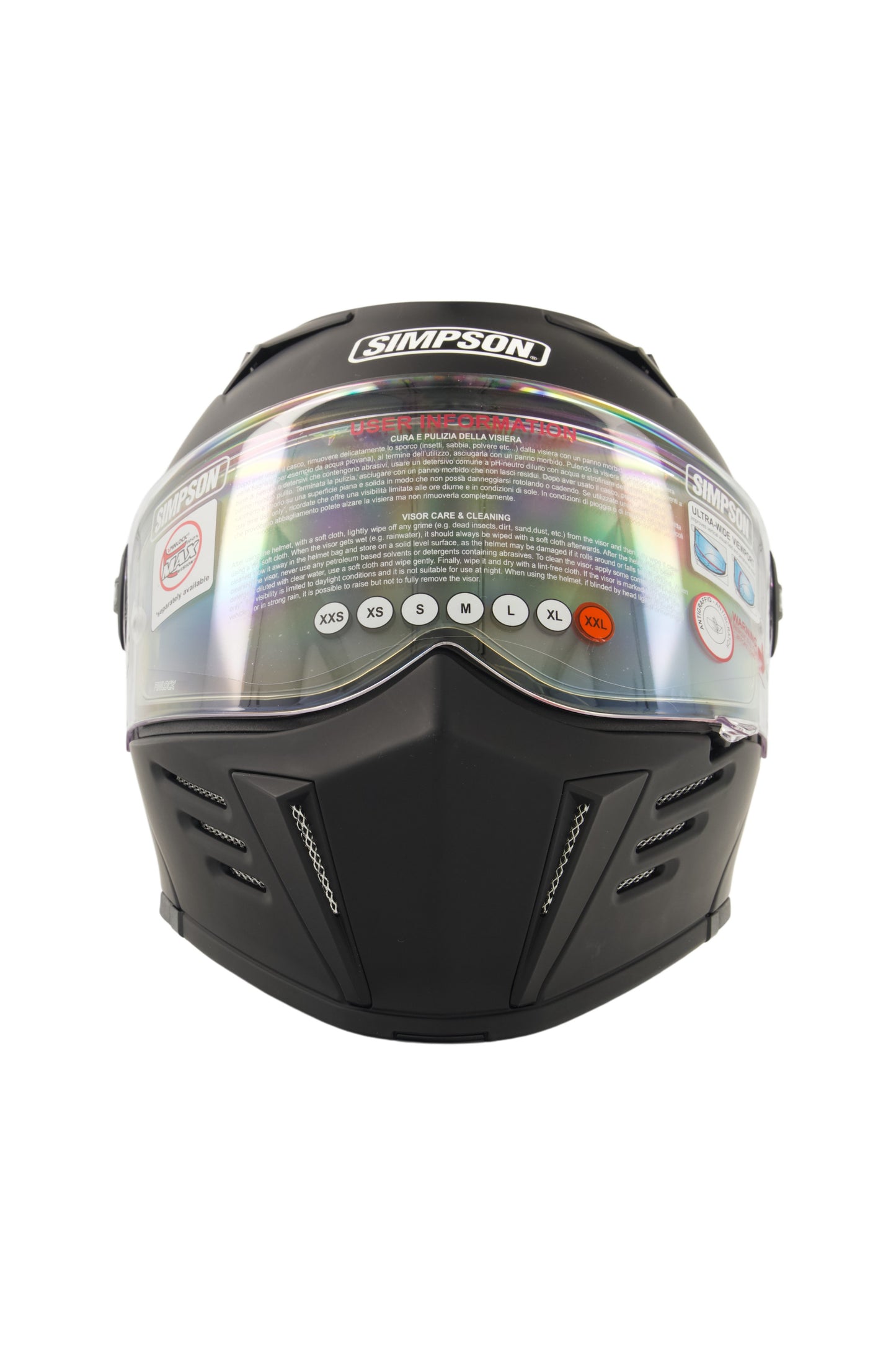 Simpson Darksome Klapphelm
