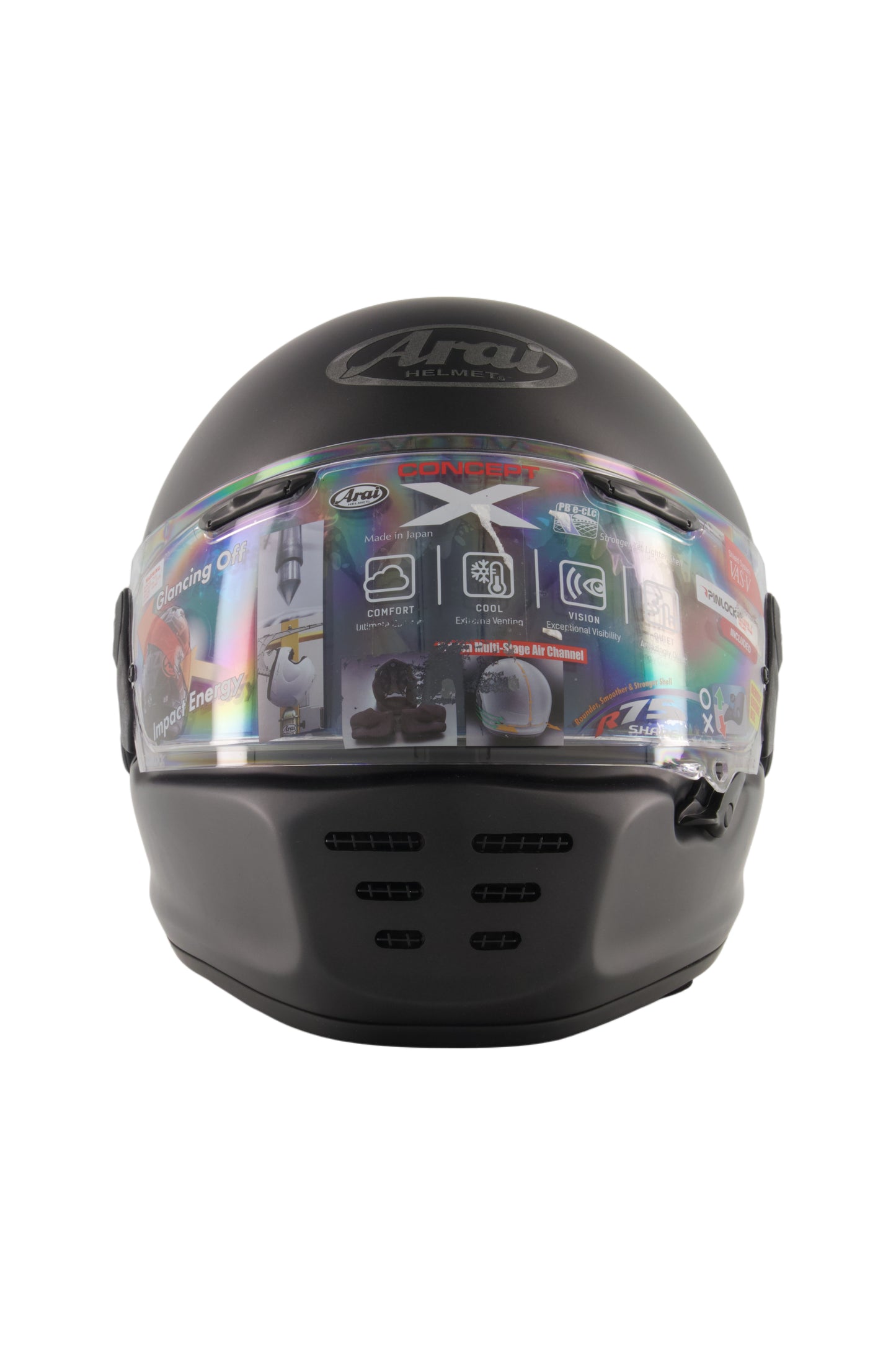 Arai Concept-X Frost Black-Integralhelm
