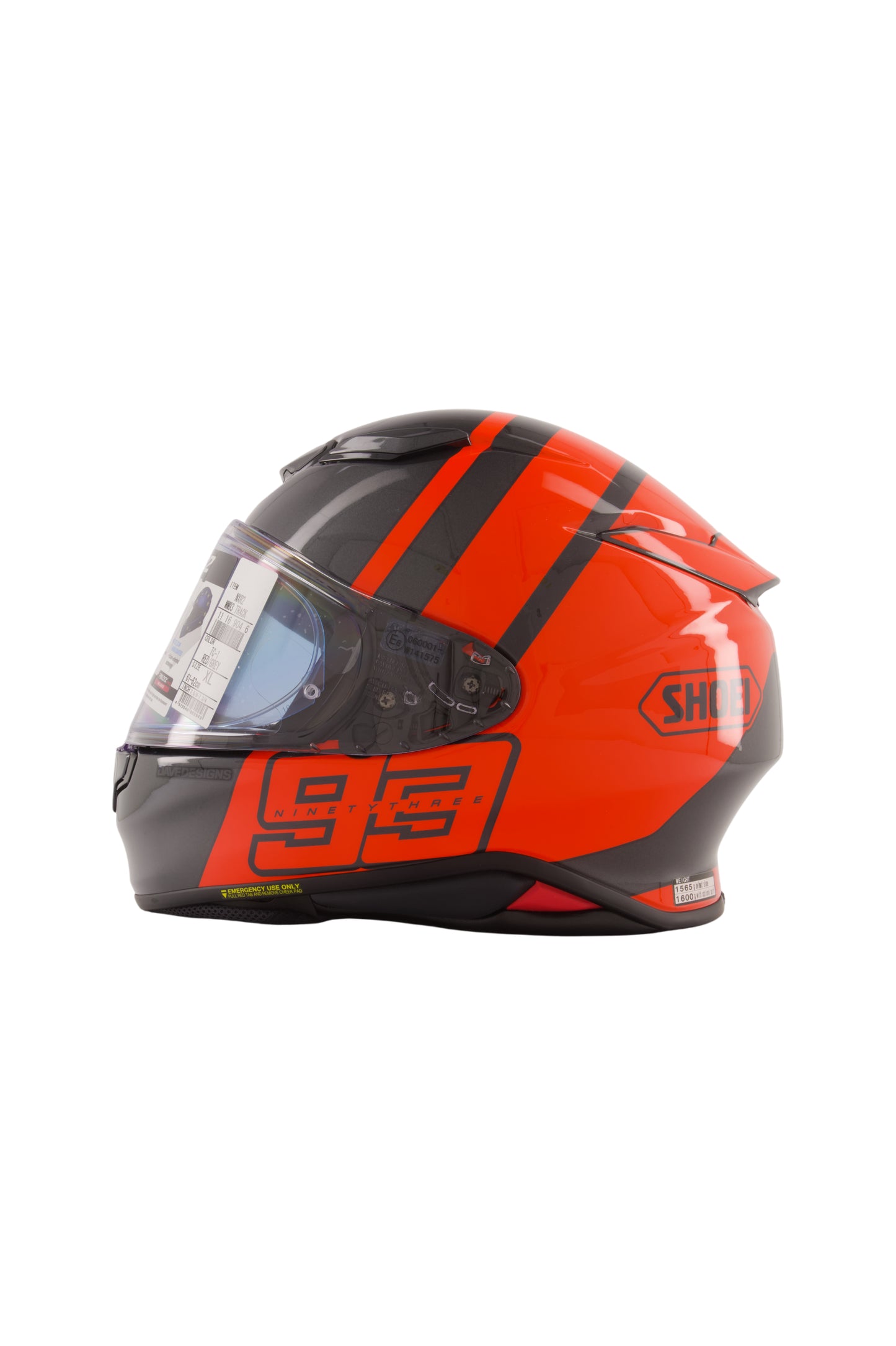 Shoei NXR 2 MM93 Collection Track TC-1-Integralhelm
