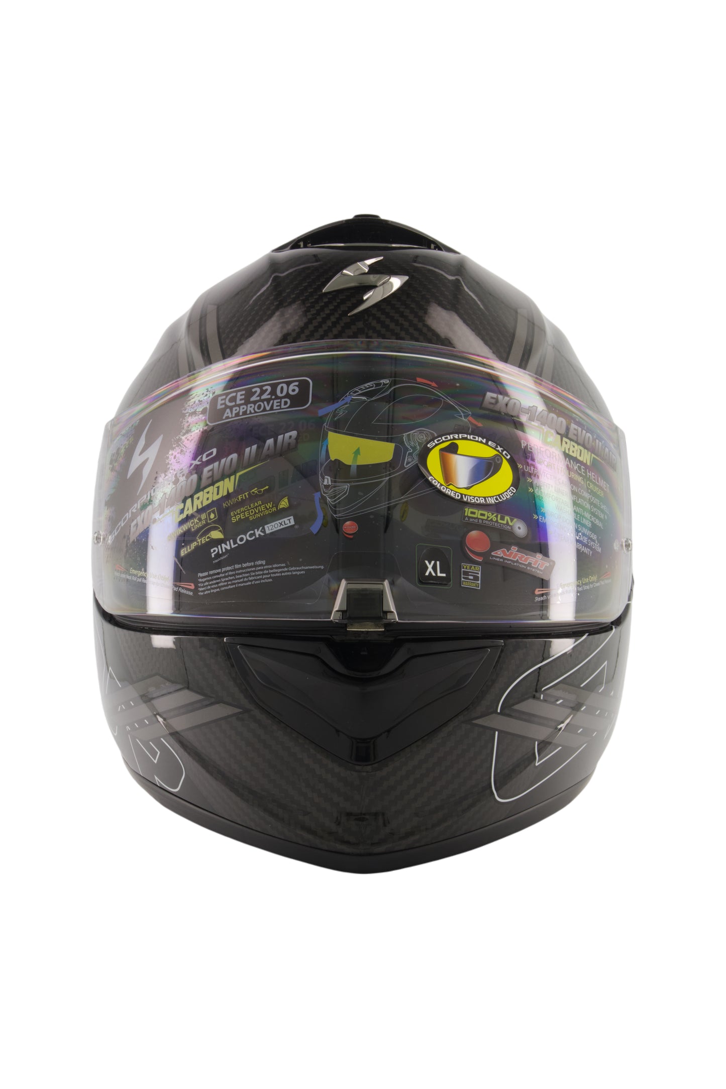 Exo-1400 EVO II Carbon Air Reika-Integralhelm