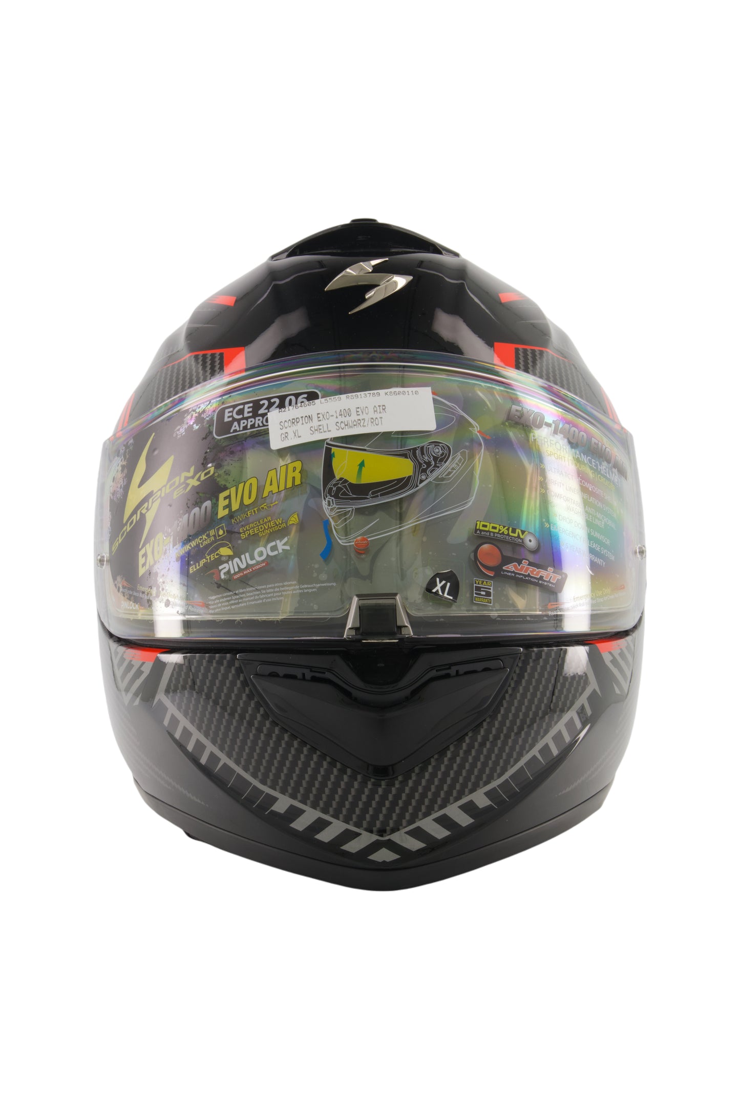 Scorpion Exo-1400 Evo Air Shell-Integralhelm