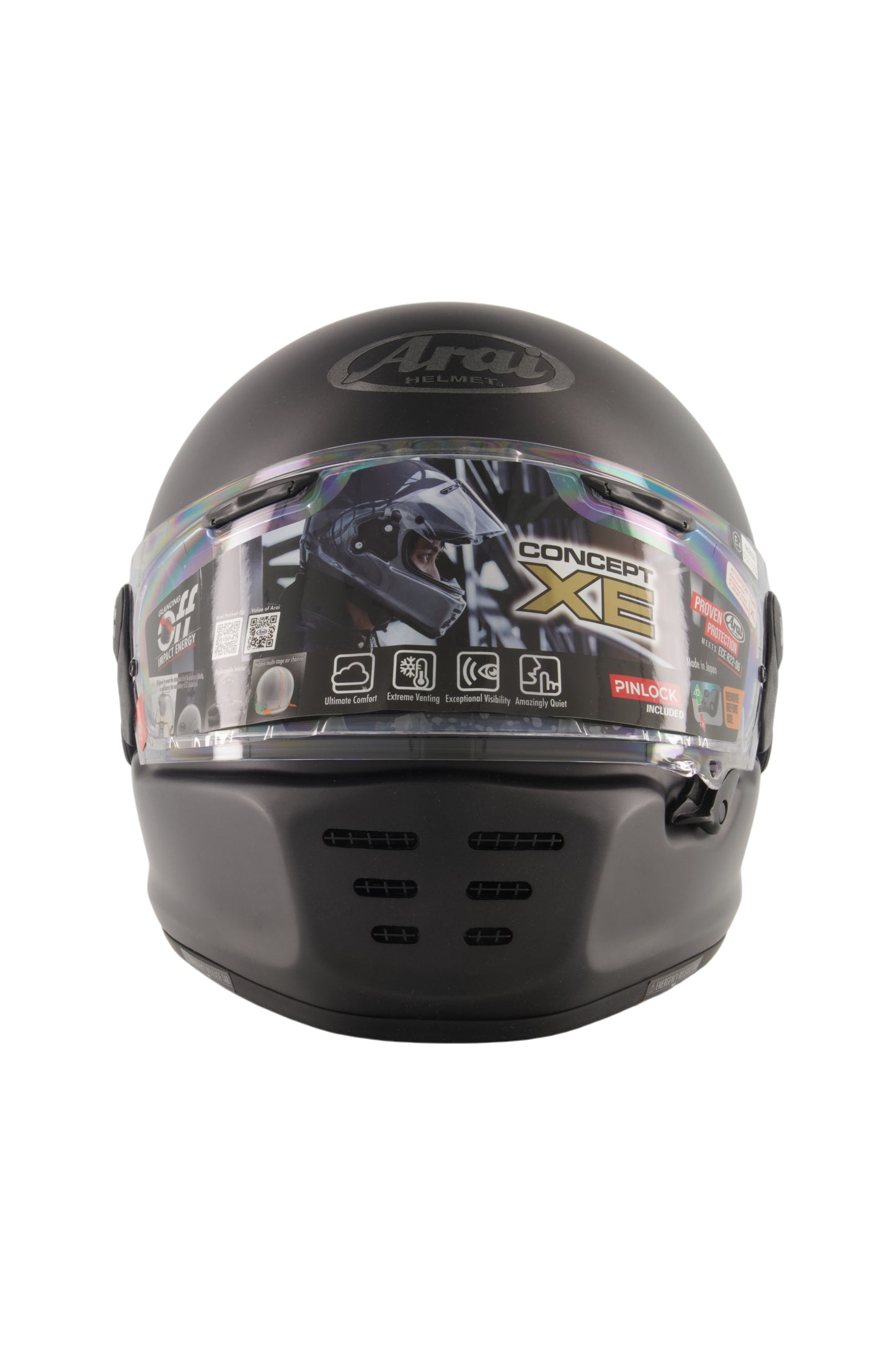 Arai Concept-XE Frost black-Integralhelm